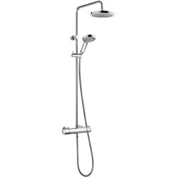 Душевая система с термостатом KLUDI A-QA Dual 6609505-00 хром 6609505-00 - фото 101856