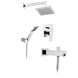 Душевая система Remer QUBIKA Q09S03 хром Q09S03 - фото 102919