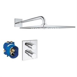 Душевая система с термостатом GROHE Grohtherm 3000 Cosmopolitan 26261000 хром 26261000 - фото 103518