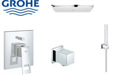 Душевая система скрытого монтажа GROHE Eurocube 19896000 хром 19896000 - фото 103705