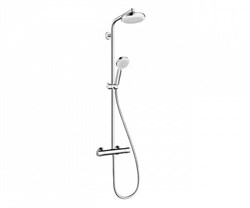 Душевая система с термостатом Hansgrohe Crometta 27264400 хром/белый 27264400 - фото 103827