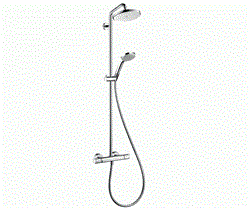 Душевая система с термостатом Hansgrohe Croma 27185000 хром 27185000 - фото 103833
