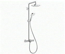 Душевая система с термостатом Hansgrohe Croma Select E 27352400 хром 27352400 - фото 103945