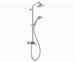 Душевая система Hansgrohe Croma 27154000 хром 27154000 - фото 103982