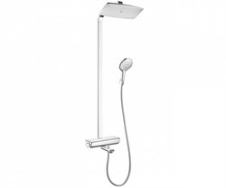 Душевая система с термостатом Hansgrohe Raindance 27113400 белый/хром 27113400 - фото 104004