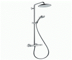 Душевая система с термостатом Hansgrohe Croma 27188000 хром 27188000 - фото 104227