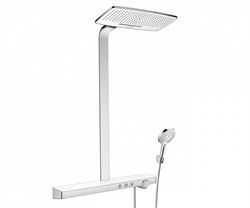 Душевая система с термостатом Hansgrohe Rainmaker Select 420 27168400 хром/белый 27168400 - фото 104443