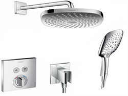 Душевая система скрытого монтажа Hansgrohe Select 15768+26528 хром 14395 - фото 107221