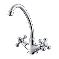 Смесители для кухни KAISER Carlson Lux 11063 хром 14468 - фото 107807