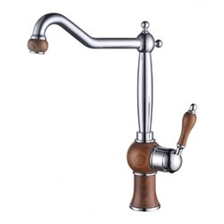Смесители для кухни KAISER Wood 61033 Хром/Дерево 14596 - фото 108593