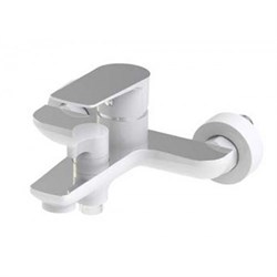 Смеситель для ванной KAISER Atrio 60022 Chrome/White 14599 - фото 108605