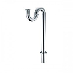 Сифон для раковины KAISER 975 Chrome с S-трубкой Хром 14796 - фото 109547
