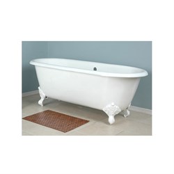 Ванна чугунная Ванна Magliezza Patricia 168x76.5 (ножки белые) 14901 - фото 110400