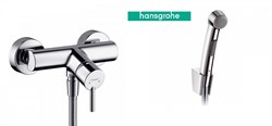 Гигиенический душ с настенным смесителем Hansgrohe Talis S2 32640000 хром 17020 - фото 115861