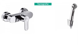 Гигиенический душ с настенным смесителем Hansgrohe Metropol S Hansgrohe 14661000 17029 - фото 115910