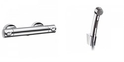 Гигиенический душ с термостатом настенным Hansgrohe Ecostat 13261000HG 13261000HG - фото 115968