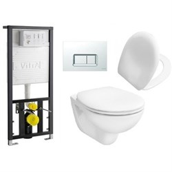 Комплект унитаз с инсталляцией VITRA Arkitekt 9005B003-7211 17171 - фото 116604