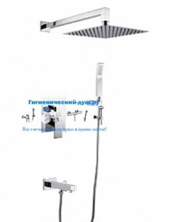 Душевая система скрытого монтажа landberg LB213700B  хром 17188 - фото 116773