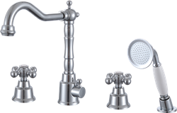 Смеситель на борт ванны GANZER KONSTANTIN GZ 09033 хром 17390 - фото 118034