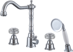Смеситель на борт ванны GANZER KONSTANTIN GZ 09034 хром 17391 - фото 118046
