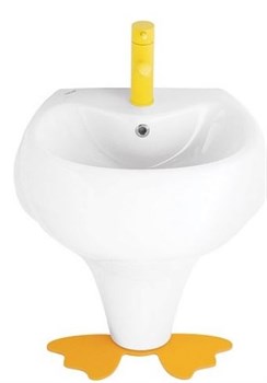 Детская напольная (подвесная) раковина Creavit Ducky DC052-00CB00E-0000 17531 - фото 119288