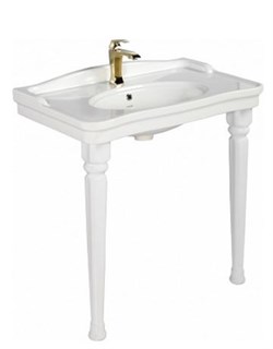 Раковина с консолью Creavit Antik AN080 на 80 см 17532 - фото 119294