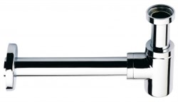 Сифон под раковину Remer RR 958 B 11/4 30 см хром 19513 - фото 127638