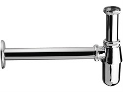 Сифон под раковину Remer RR 970Z 11/4 25 см хром 19518 - фото 127650