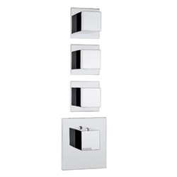 Термостатический смеситель Bossini HIGHFLOW Z032205.030 хром на 3 потребителя 19610 - фото 128282