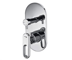 Смеситель для ванны и душа скрытого монтажа Wasserkraft Kammel 1841 19688 - фото 128955
