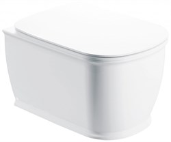 Безободковый подвесной унитаз BELBAGNO PRADO BB10150CH+BB10150SC с крышкой микролифт 20559 - фото 135172