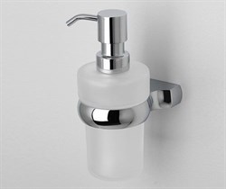 Дозатор для жидкого мыла стеклянный, 200 ml WasserKraft Berkel K-6899 20768 - фото 136660