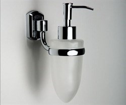 Дозатор для жидкого мыла стеклянный, 160 млl WasserKraft Oder K-3099 20773 - фото 136690
