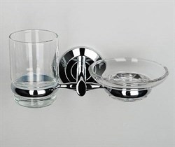 Держатель стакана и мыльницы Wasserkraft Rhein K-6226 20787 - фото 136780