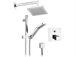 Душевая система с термостатом Remer QUBIKA THERMO QT 09 S01 хром 22881 - фото 147563