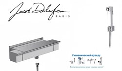 Гигиенический душ с настенным смесителем Jacob Delafon Stance E9102332OS-CP хром 23028 - фото 148769