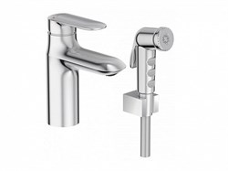 Смеситель с гигиеническим душем Jacob Delafon Kumin E99465-CP хром 23150 - фото 149550