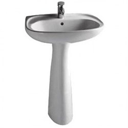 Раковина подвесная с пьедесталом VITRA Normus 9600B003-7650 23826 - фото 154038