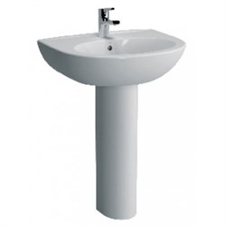 Раковина подвесная с пьедесталом VITRA Zentrum 5786B003-0001/6936B003-7035 23827 - фото 154042