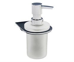 Дозатор для жидкого мыла стеклянный, 170 ml WasserKraft Kammel К-8399 24170 - фото 156139