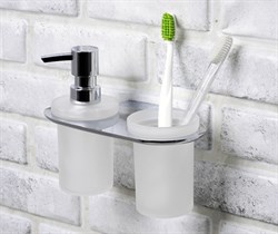 Держатель стакана и дозатора Wasserkraft Kammel К-8389 24174 - фото 156162