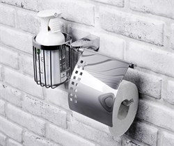 Держатель туалетной бумаги и освежителя WasserKraft Kammel К-8359 24181 - фото 156202