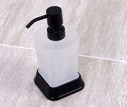 Дозатор для жидкого мыла, 300 ml WasserKraft K-5499BLACK 24205 - фото 156350