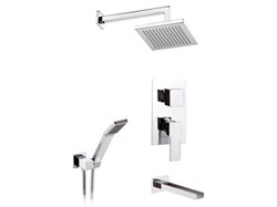 Душевая система скрытого монтажа Remer QUBIKA CASCATA QC937S03 24440 - фото 157958