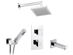 Душевая система скрытого монтажа Remer SQ 3 S937S03 24448 - фото 158018