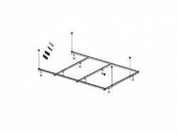 Каркас для акриловой ванны Riho Castello 180х120 2YNCS1120 24872 - фото 159518
