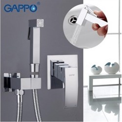 Гигиенический душ скрытого монтажа GAPPO G7207 хром 25260 - фото 162112