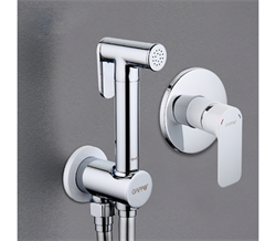 Гигиенический душ скрытого монтажа GAPPO G7248 белый/хром 25262 - фото 162163
