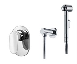 Гигиенический душ скрытого монтажа WasserKRAFT Donau A15356 хром 25352 - фото 163141