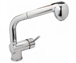 Смеситель для кухни с выдвижным изливом GPD Espina MES70 25377 - фото 163285